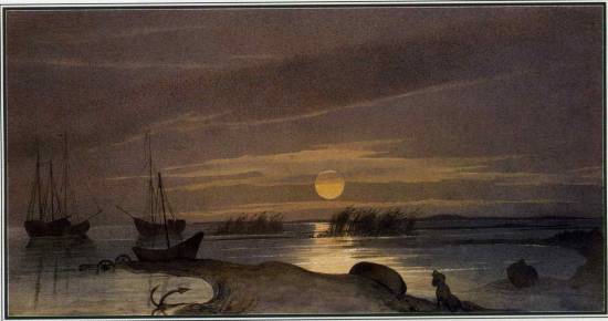 Місячна ніч на Косаралі. 1848-1849
